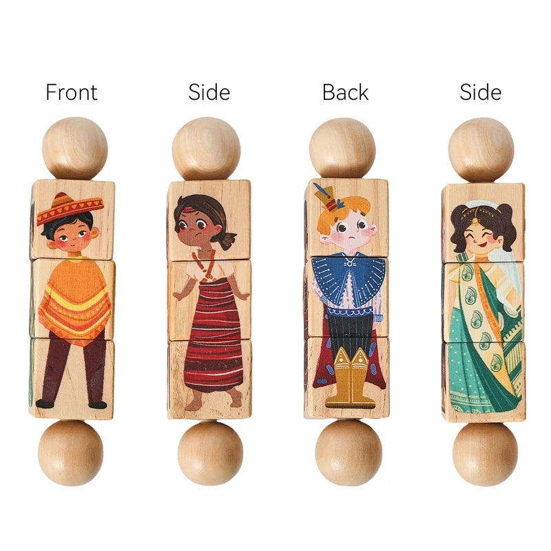 BPA Free Baby Toys Wooden Rattles Silicone Ring Rattles And Mobiles For 0 To 12 Months Sensory Toys Wooden Teether Gift