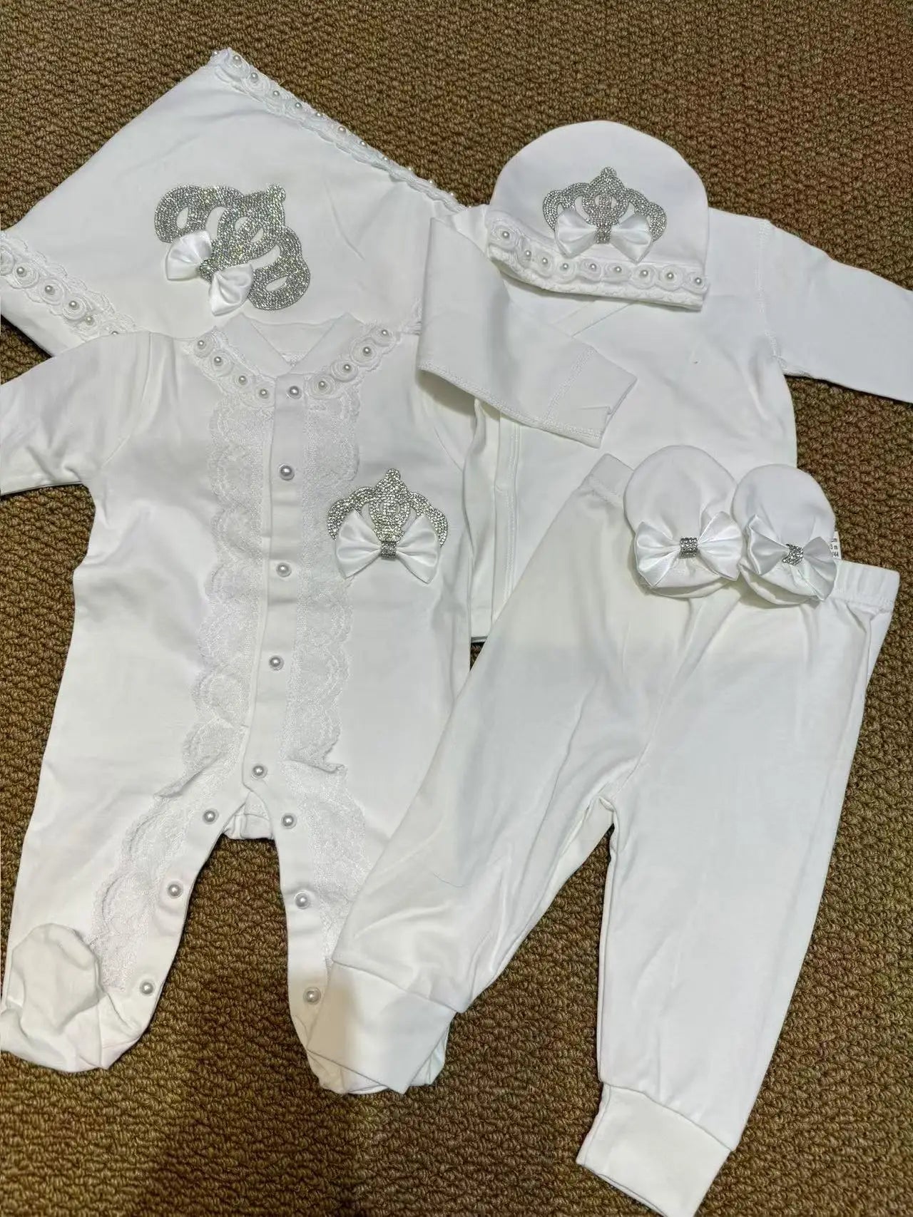 Your Newborn Baptism Outfit Gift Set For Homecoming