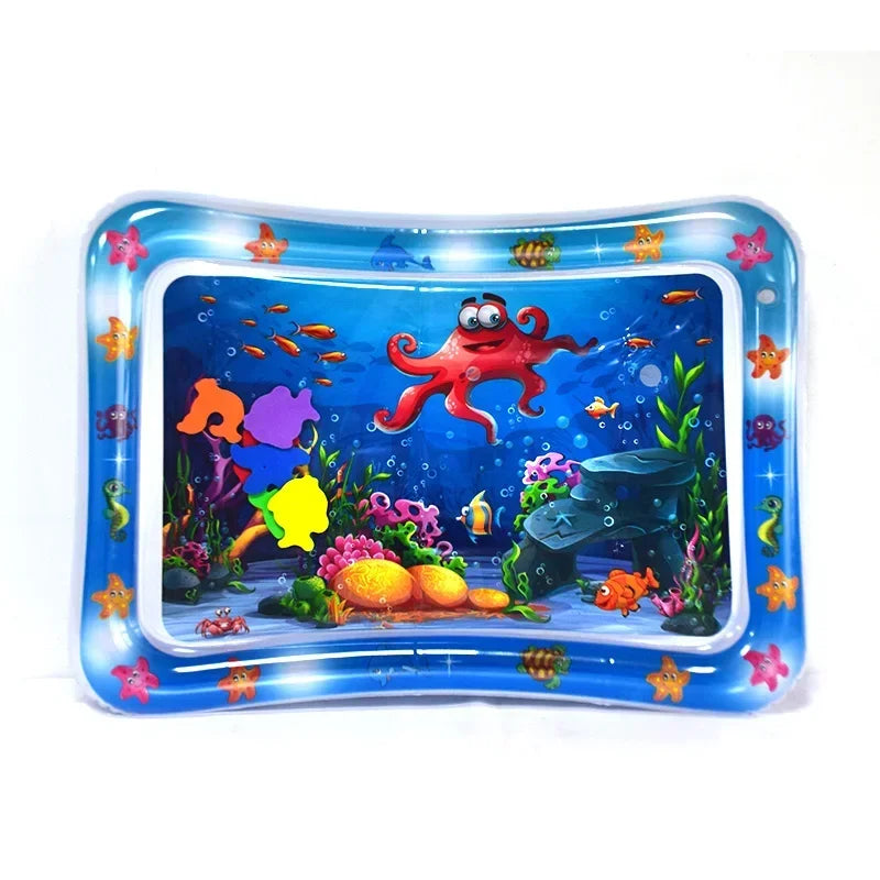 Baby Tummy Time Sensory Water Mat PVC Activity Play Mat