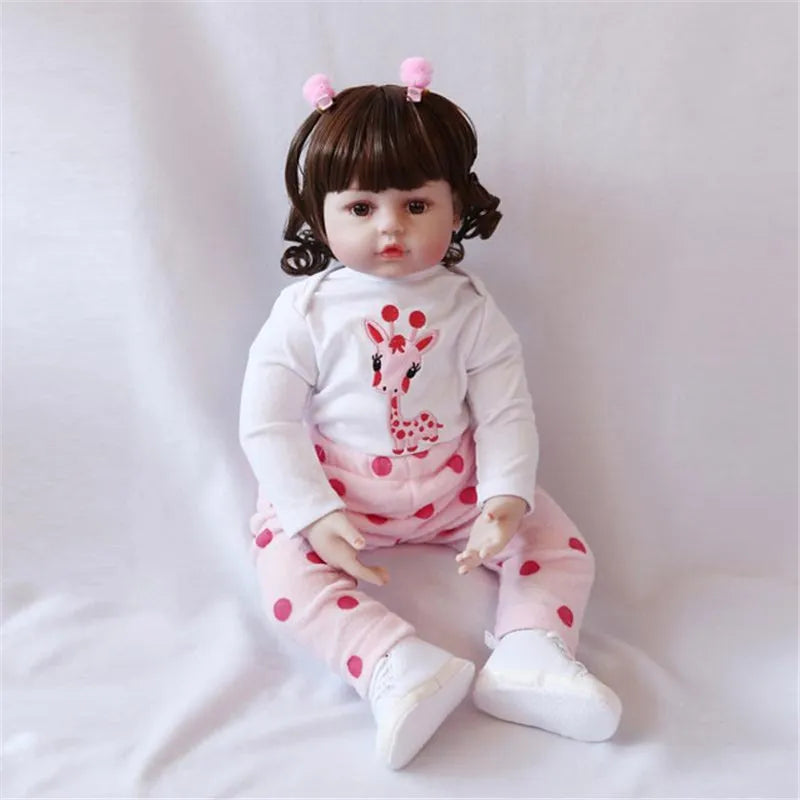 New Models Reborn Toddler Doll Sticked Hair Wigs Fit Circumference of Doll's Head is About 41cm DIY Reborn Baby Dolls Hair Wig
