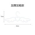 20/10/5pcs Hanger Angel Love Clothes Hanger Household Seamless Cute Clothes Hanger Tie Scarf Drying Clothes Rack Wholesale