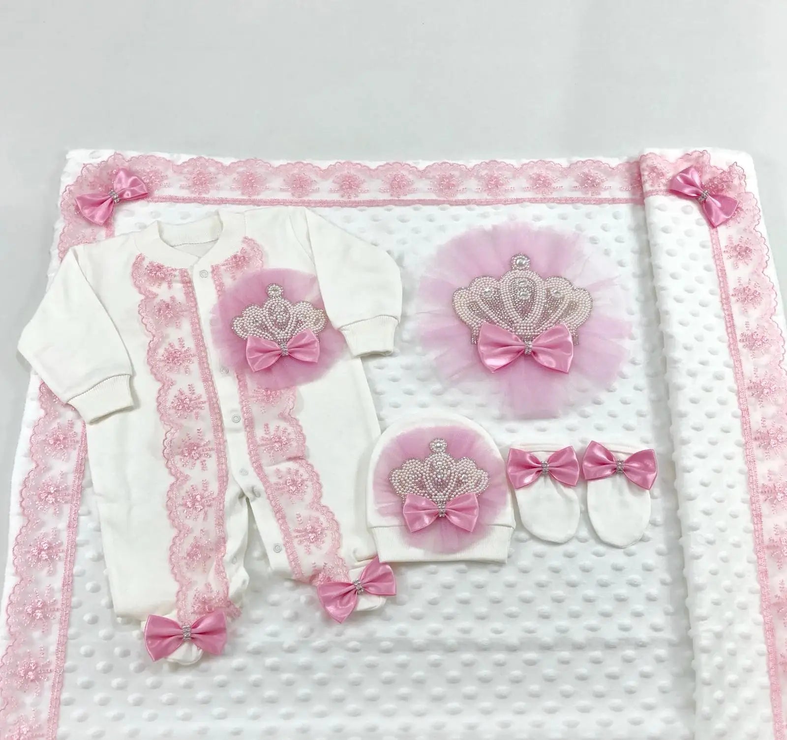 Your Newborn Welcome Set Soft Cotton Outfit And Blanket