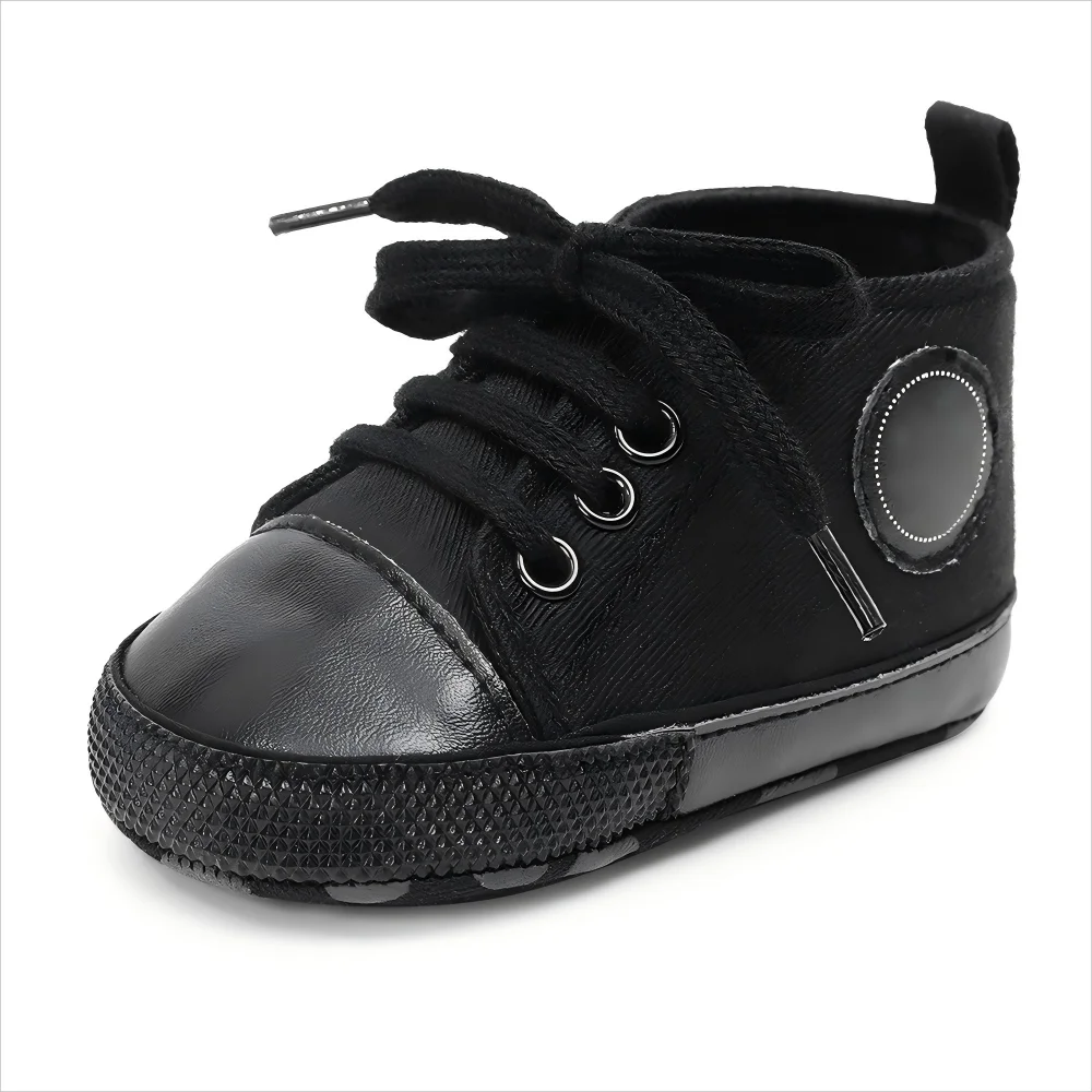 Unisex Baby Canvas Shoes 0 To 18 Months Multicolor Classic Casual Anti Slip Soft Sole First Walkers