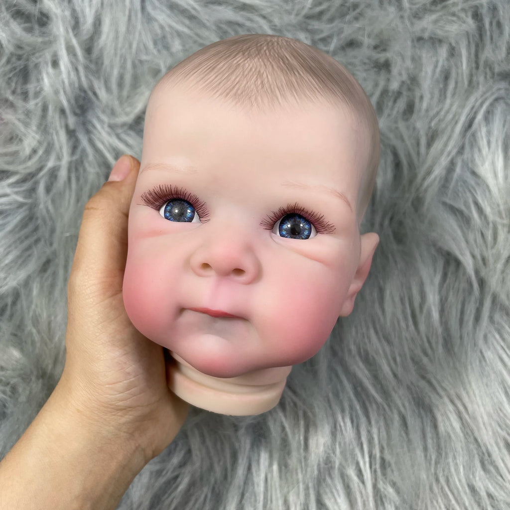 Doll Kit Vinyl Painted Unassembled DIY Reborn Kit Cloth Body Included