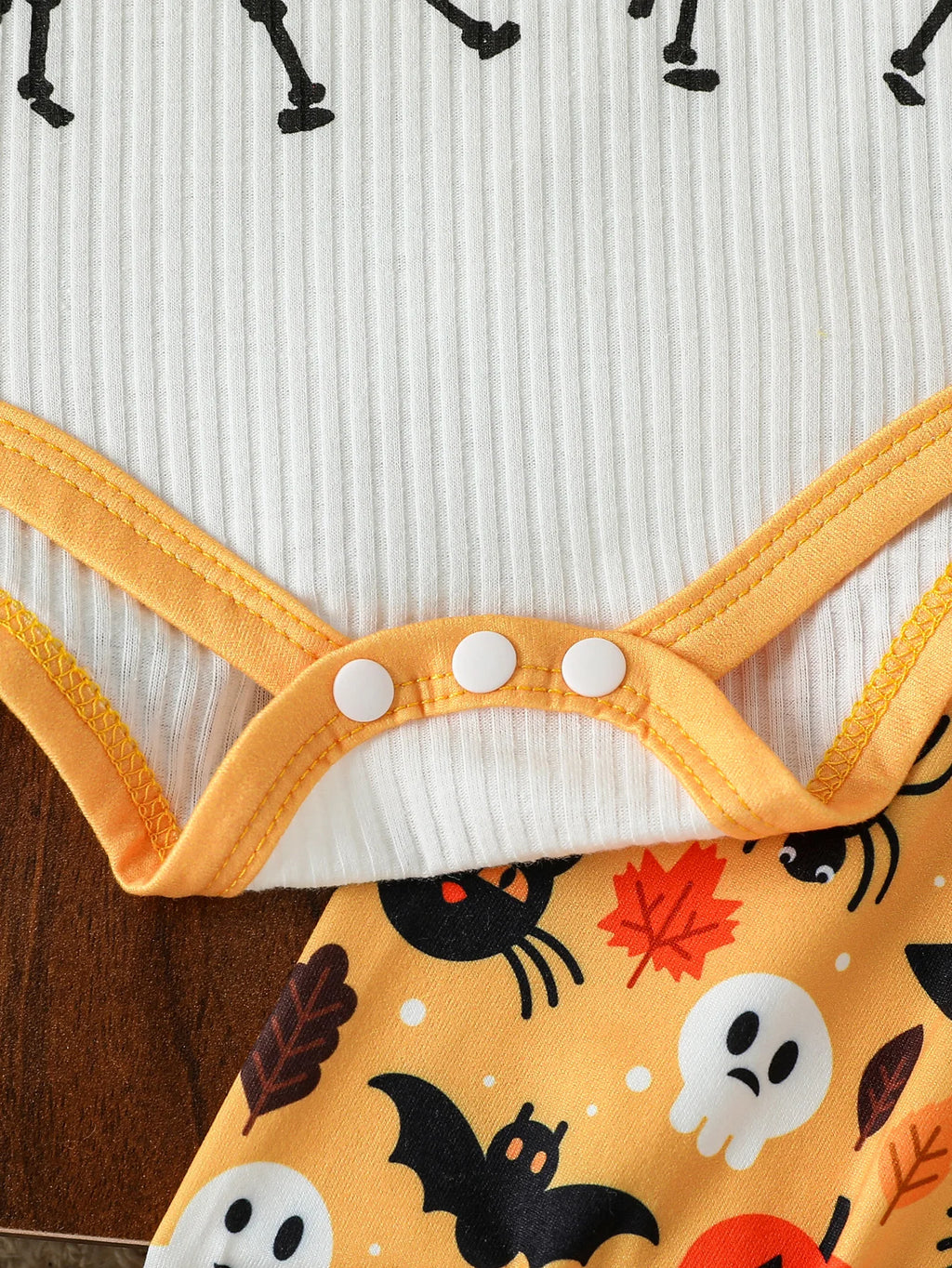 3Pcs Autumn Halloween Infant Baby Girl Boys Outfit Print Long Sleeve Romper Pants Fall Cute Streetwear Clothes Set+Hat