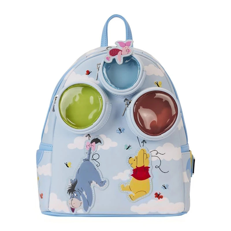 Winnie Fashion Backpack Trend Leisure Birthday Surprise Xmas Gift Plush Backpack Cute Anime Peripheral Mini Backpack