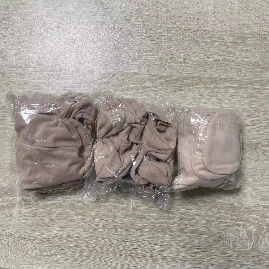 Reborn Jointed Cloth Doll Body Flesh Tone Poseable Limbs