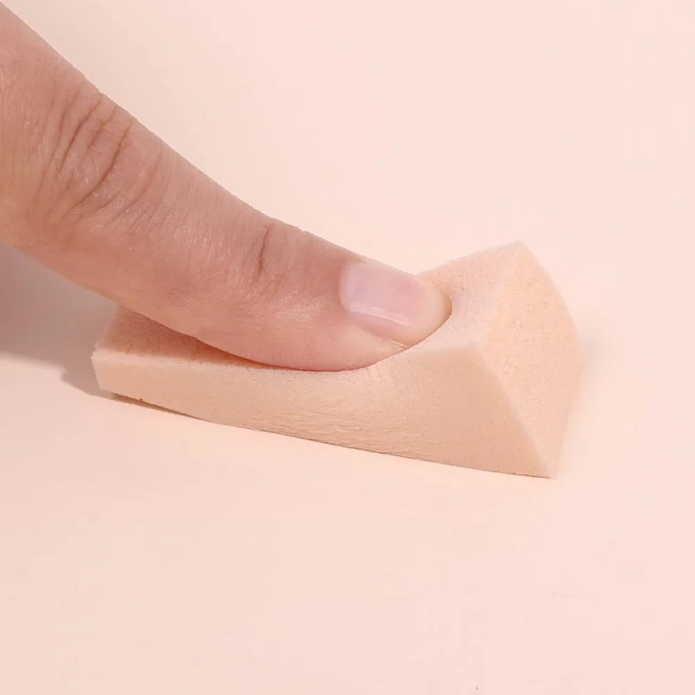Foundation Sponge Latex Triangle Soft Precise Wet And Dry Use