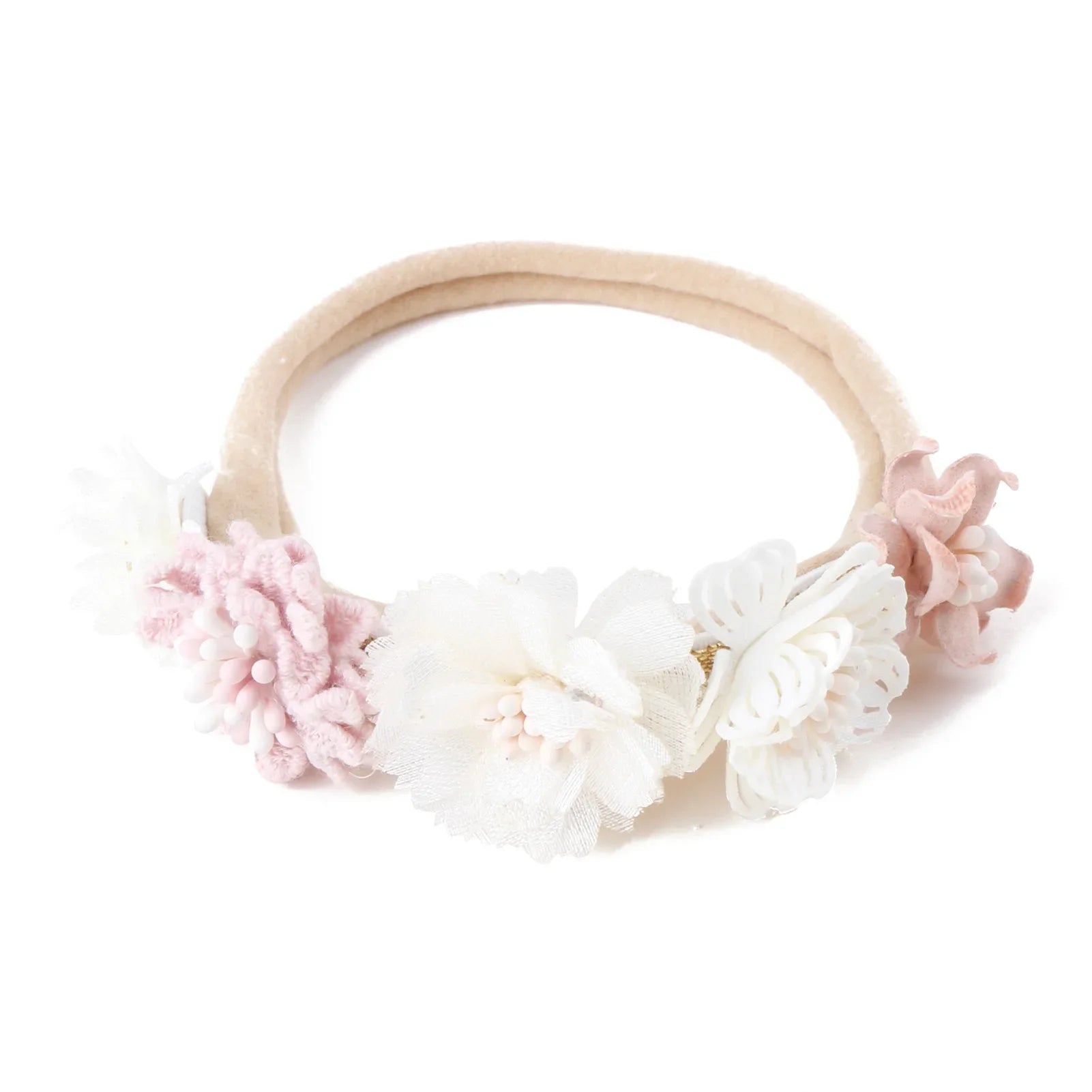 Headbands Cotton Floral Breathable Elastic For Newborns 0-12 Months