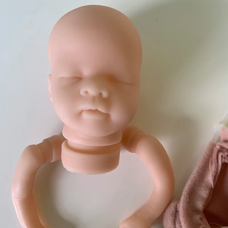 Baby Doll Kit Reborn 8 Inch Unfinished Unpainted Toy Collectibles