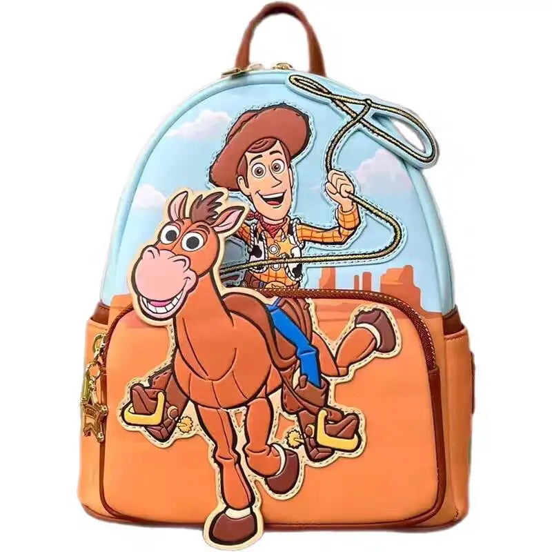 Hot Loungefly Disney co-branded Winnie the Pooh small size rainy day series backpack waterproof fashion children's bag