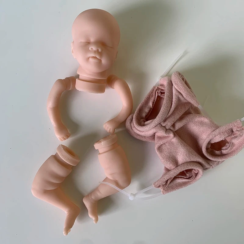 Baby Doll Kit Reborn 8 Inch Unfinished Unpainted Toy Collectibles