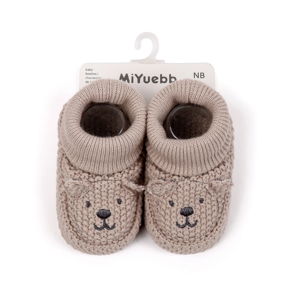 Your Baby's Cozy Knit Booties They'll Stay On