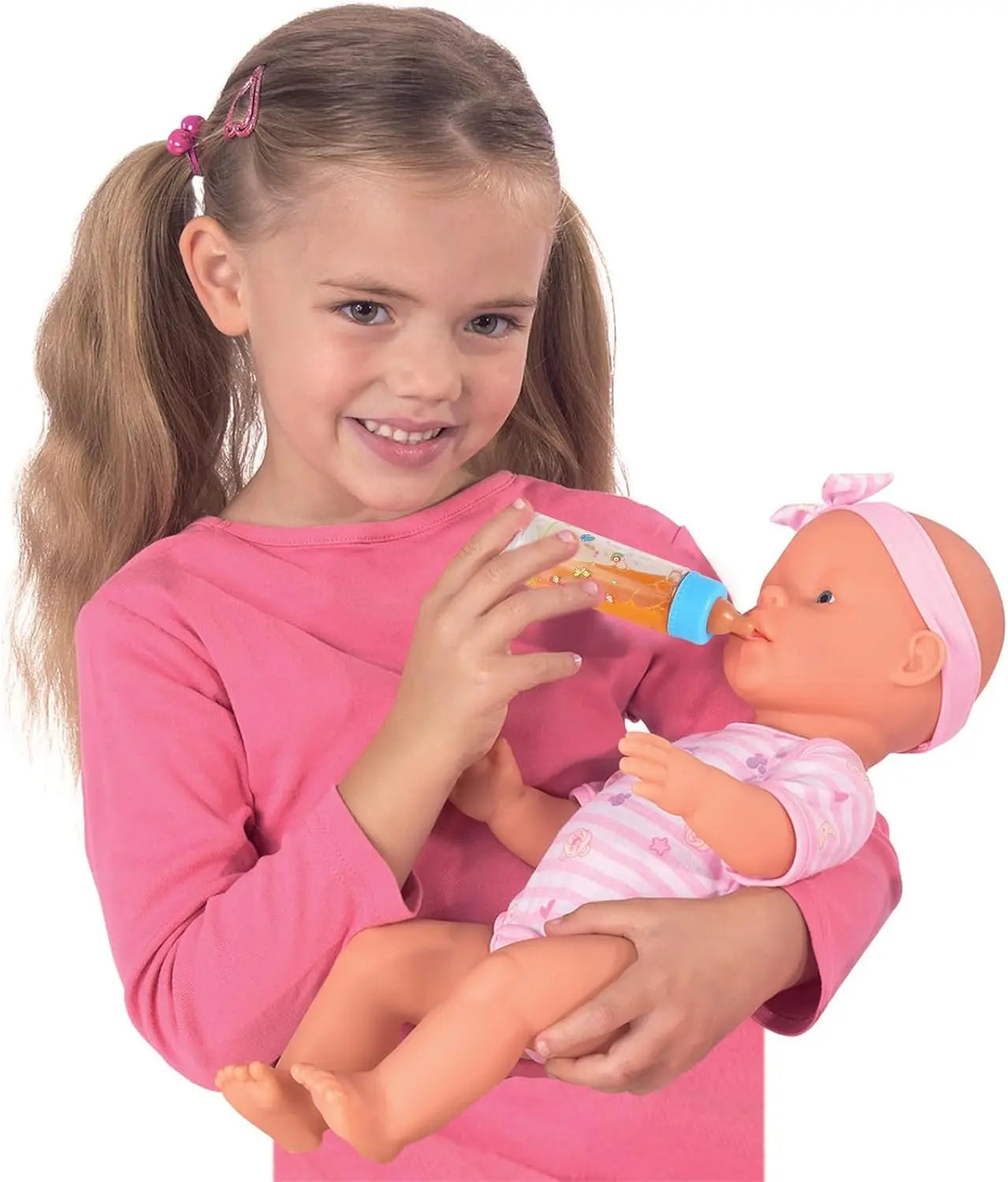 Doll Accessory Pretend Feeding Care Kit Magic Disappearing Fake Bottles Nipples Bib Diapers Dress-up Play Gifts Family Game Toys