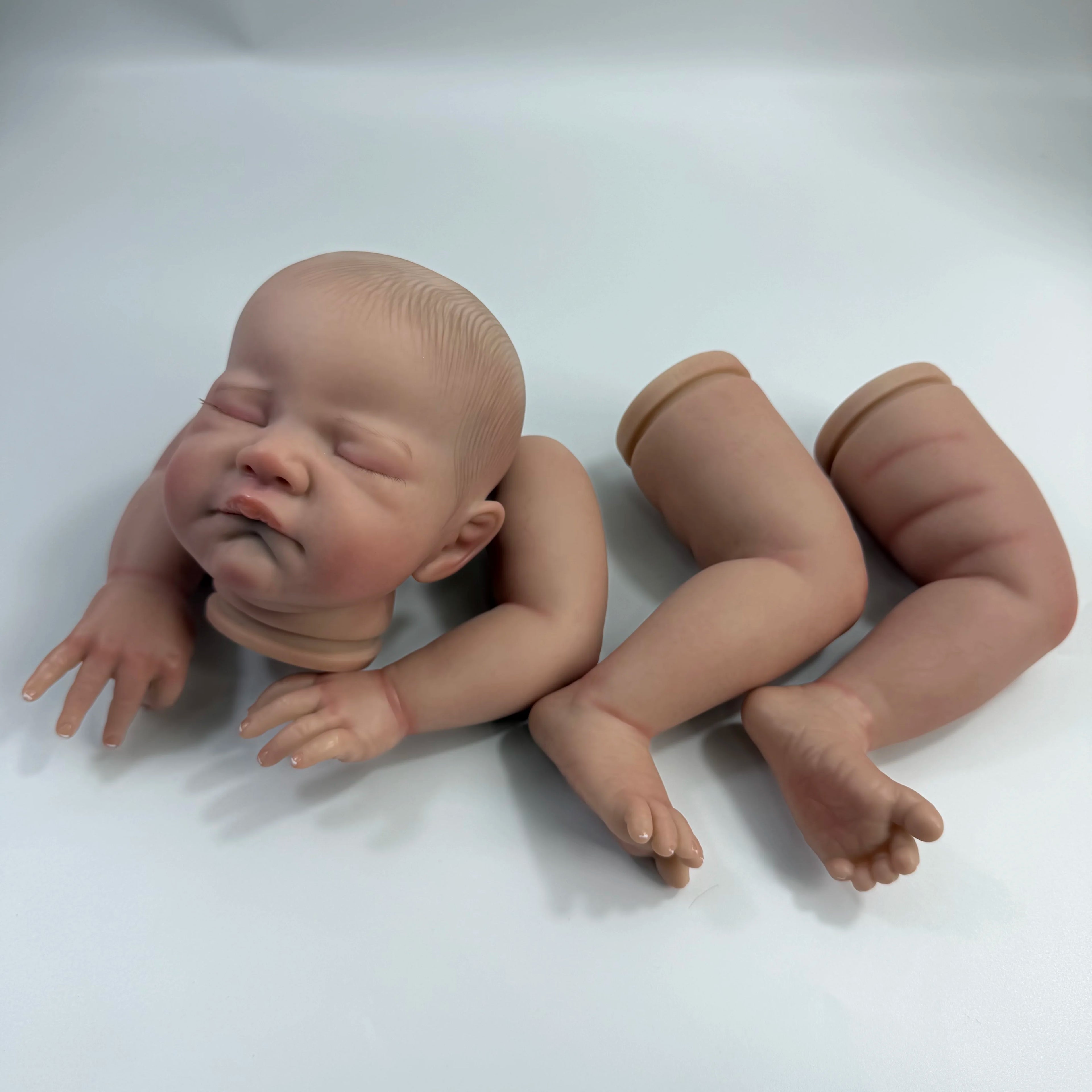 Doll Parts 20-Inch Vinyl Natural 3D Painted Skin Visible Veins