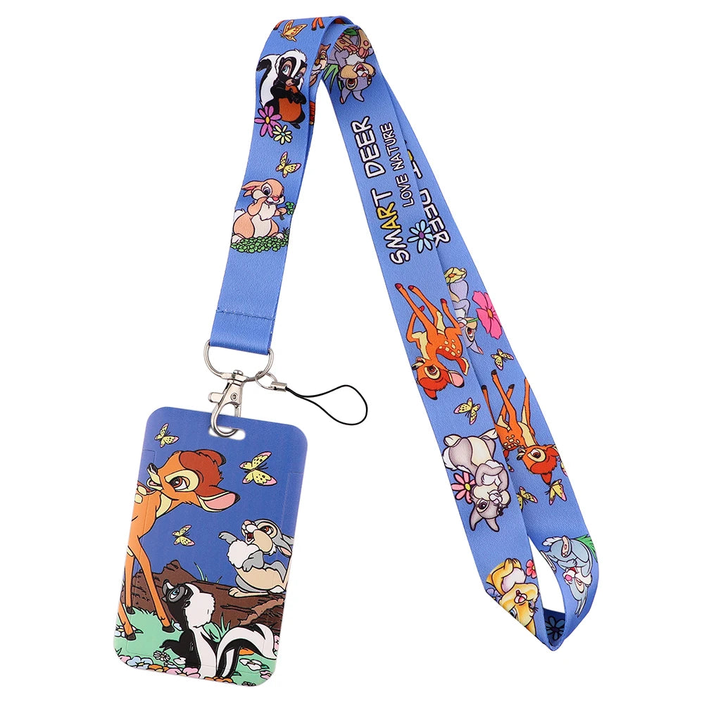 Kids Cartoon Lanyard – Lightweight ID & Phone Strap