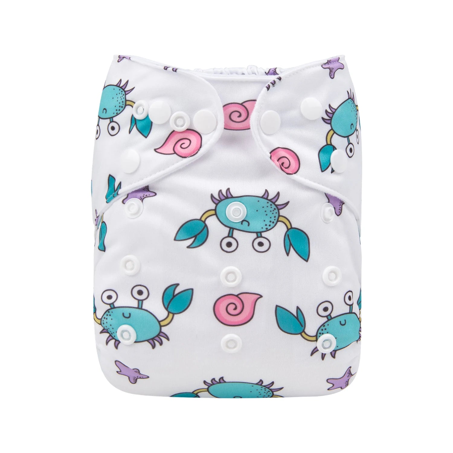 Cloth Diaper Reusable Washable For Baby 3 To 15 Kg With Microfiber Insert Absorbent Everyday Comfort