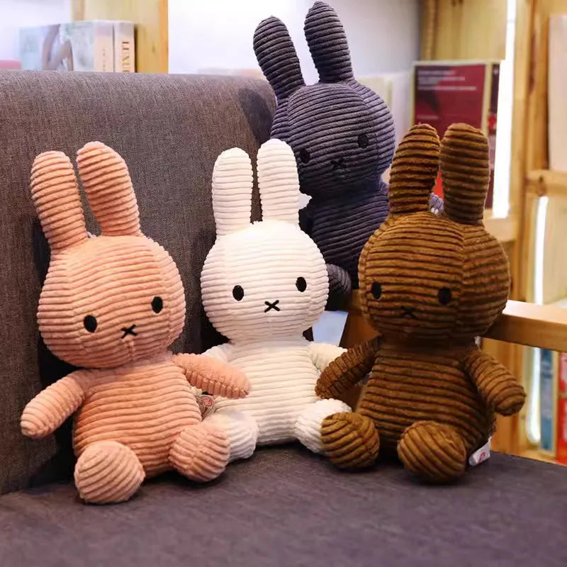 25/35cm Miffy Plush Toys Cute Cotton Soft Baby Sleeping Comfortable Accompanying Dolls Children's Easter Gift Decoration Doll