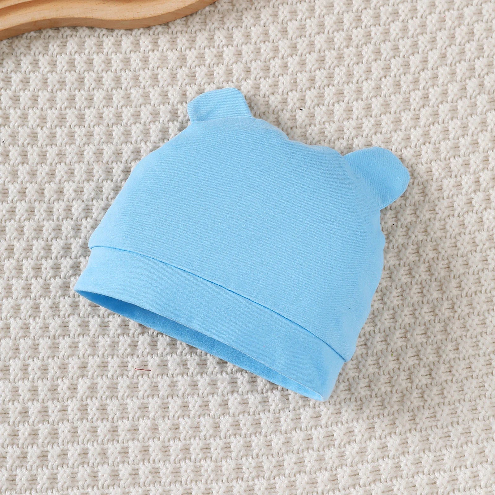 Newborn Baby Boy Set Little Bear Long Sleeved Jumpsuit+Long Pants+Hat+Socks 4Pcs/Set 0-9 Month Baby Boy Spring and Autumn Set
