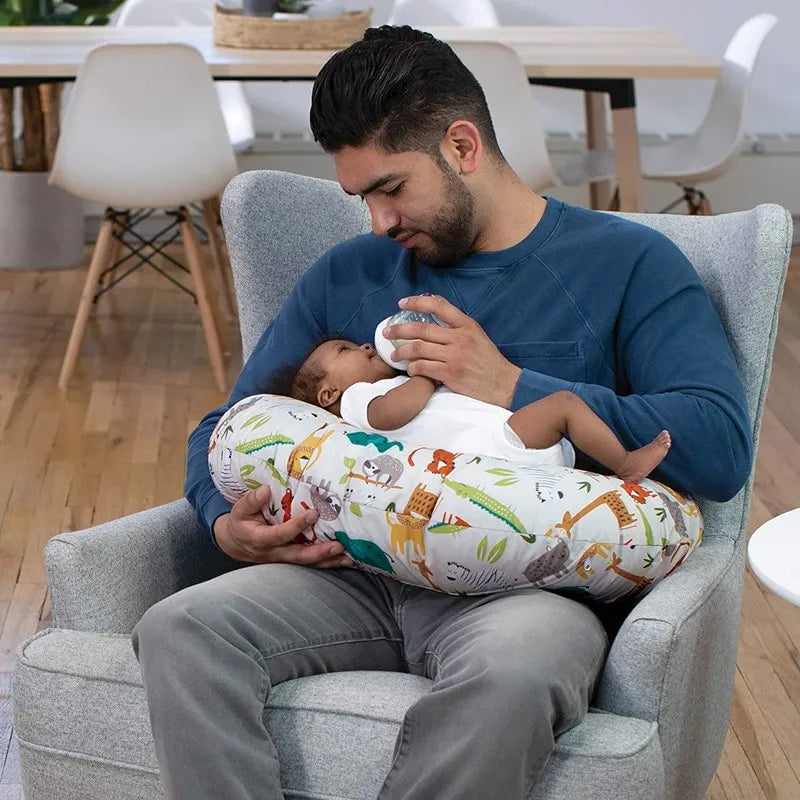 1pc Baby Feeding Pillowcase Elastic U Shaped Breastfeeding Pillowcase Detachable Pillowcase Nursing Pregnant Woman Pillow