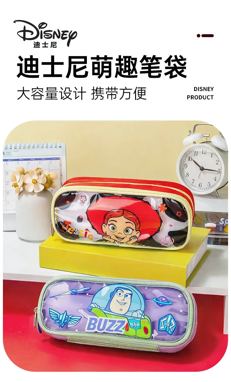 Toy Story Orthopedic Backpack Woody Buzz Lightyear Rex Ultra Light Spine Protection School Bag Kindergarten Primary Student Gift