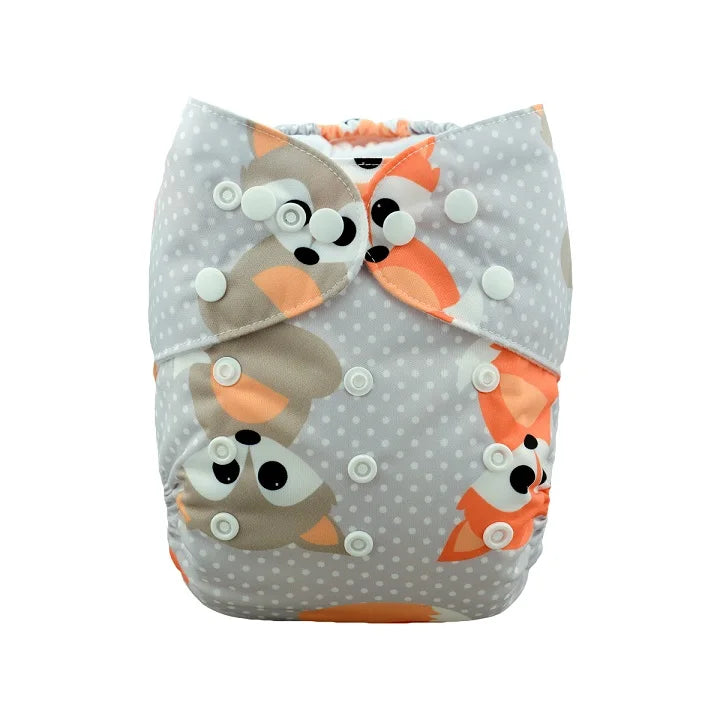 Cloth Diaper Reusable Washable For Baby 3 To 15 Kg With Microfiber Insert Absorbent Everyday Comfort