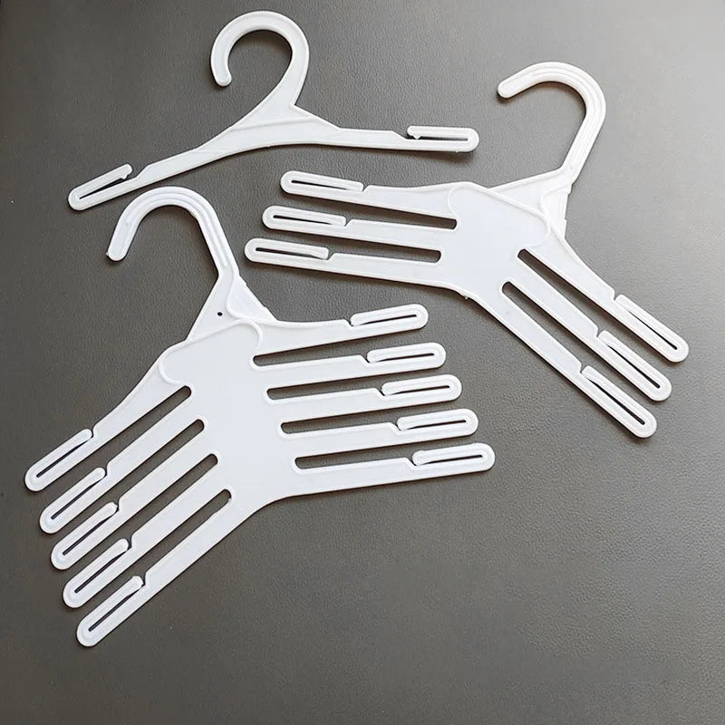 5 Layers 3 Layers Plastic Baby Clothes Hanger Rack Kids Children Garment Suit Clothing Closet Organizer 20Pcs Lot