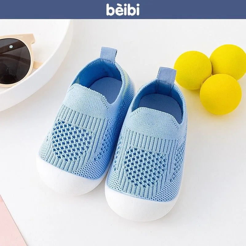 Baby Shoes Mesh Slip On Breathable Upper For First Walkers 0-3T