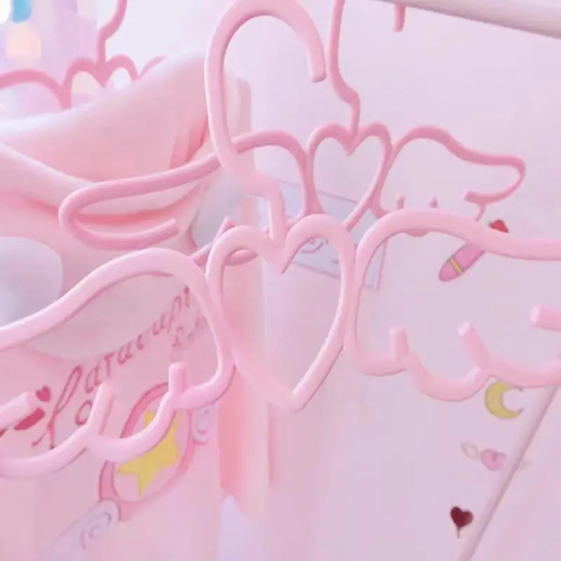20/10/5pcs Hanger Angel Love Clothes Hanger Household Seamless Cute Clothes Hanger Tie Scarf Drying Clothes Rack Wholesale