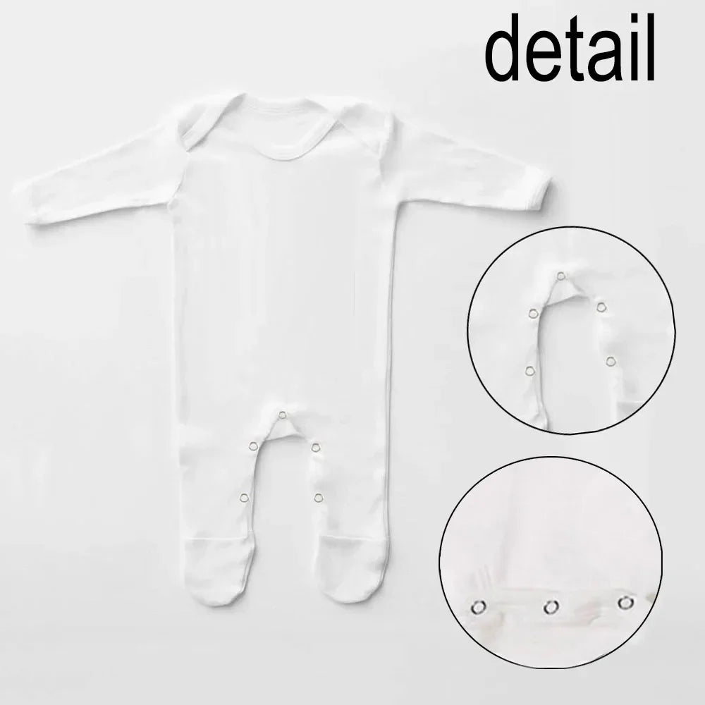 My First Easter Newborn Sleepsuit Romper Bunny Print Baby Bodysuit Infant Body Long Sleeve Jumpsuit Boys Girls Easter Outfits