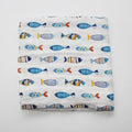 110*120cm Soft Muslin Cotton Baby Blanket Bamboo Cotton Blanket Wrap Cute Cartoon Newborn Blankets Infant Wrap Sleepsack