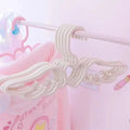 Love Hanger Set Plastic Clear Seamless Design for Ties