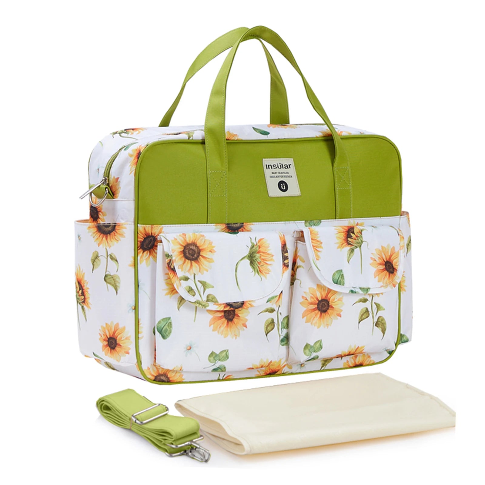 New Style Waterproof Diaper Bag Large Capacity Messenger Travel Bag Multifunctional Maternity Baby Stroller Bag