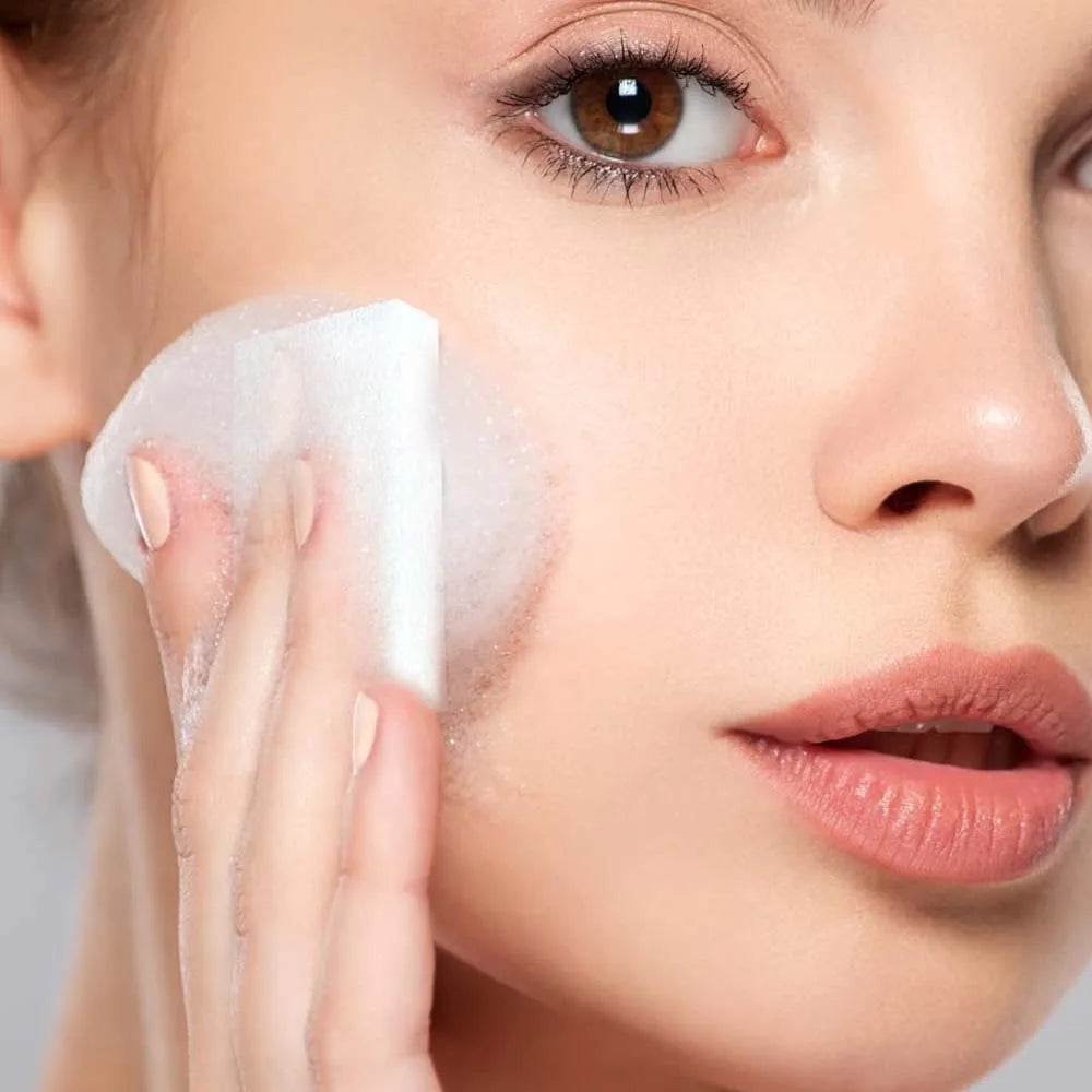 Foundation Sponge Latex Triangle Soft Precise Wet And Dry Use