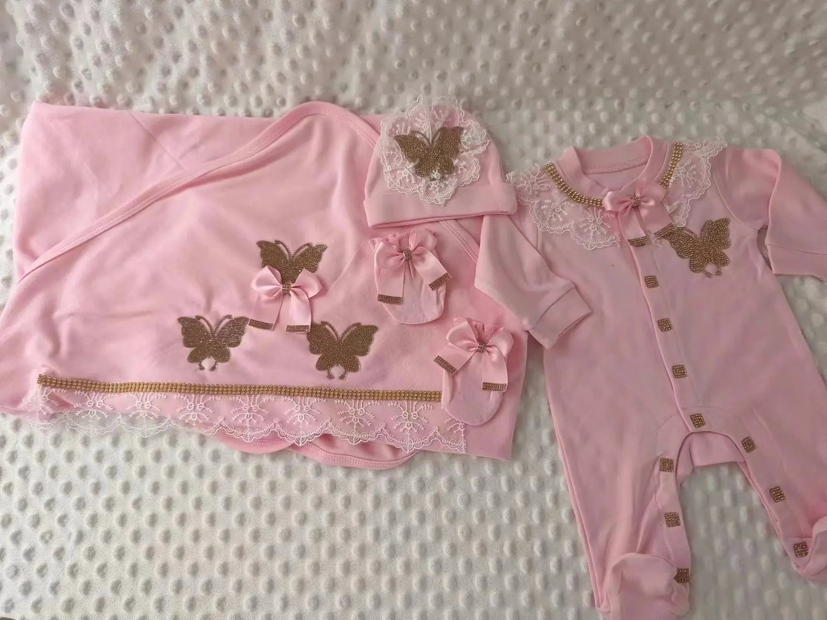 Your Perfect Cotton Outfit Set With Personalization Crown