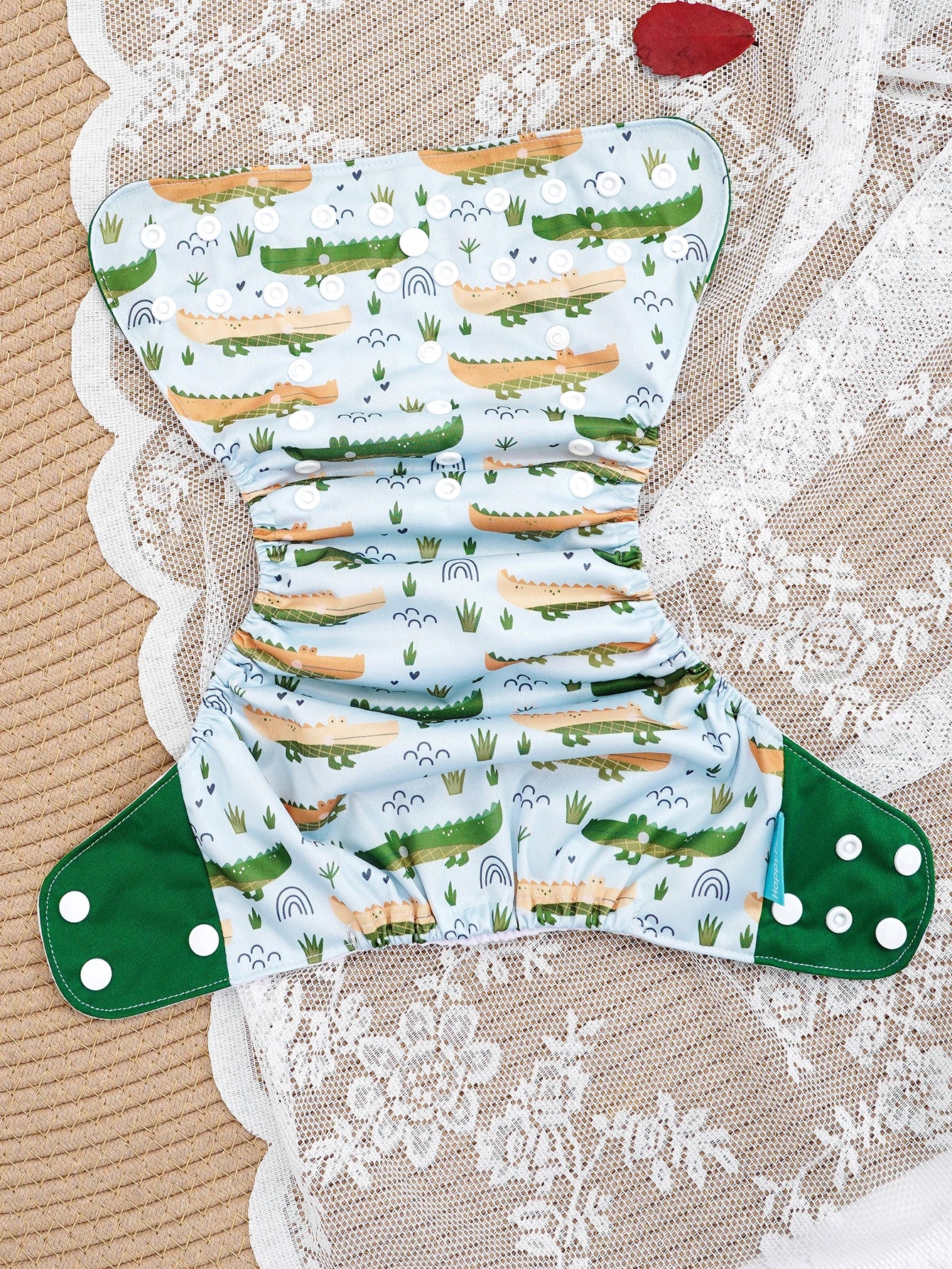 Happyflute 4Pcs/Set Eco-Friendly Cloth Diaper Ecological Reusable Baby Diapers