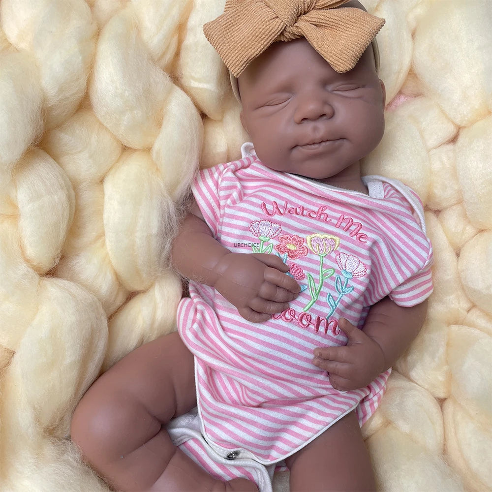 20 Inch Full Body Silicone Reborn Baby Girl/Boy Anatomically Correct Realistic 3D Skin Tone