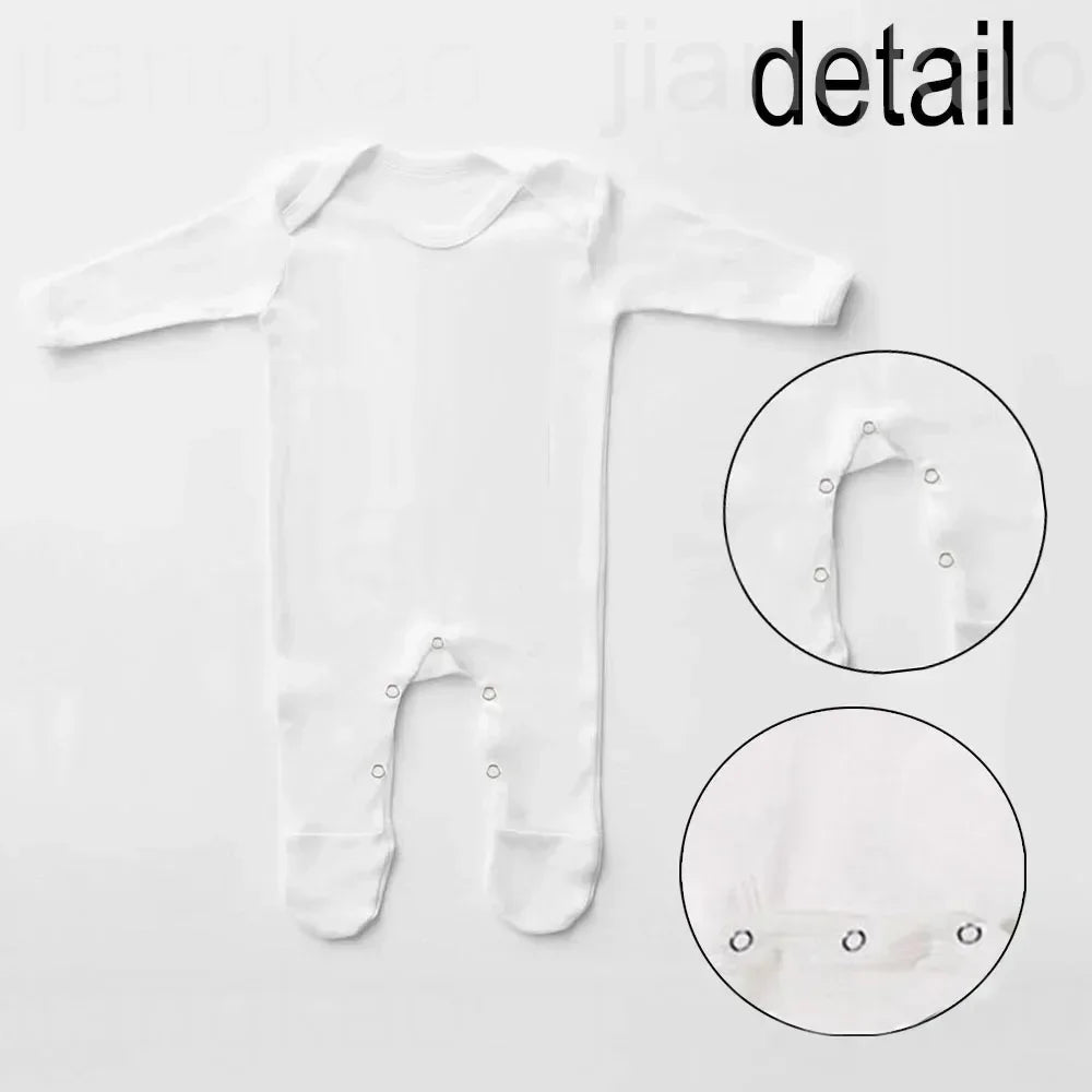 My 1st Christmas French Printed Baby Sleepsuit Bodysuit Newborn Babygrow Xmas Outfit Jumpsuit Holiday Infant Long Sleeve Romper
