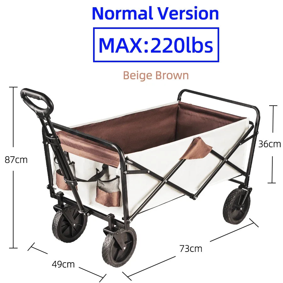 Your Perfect Outdoor Folding Wagon for Garden and Beach