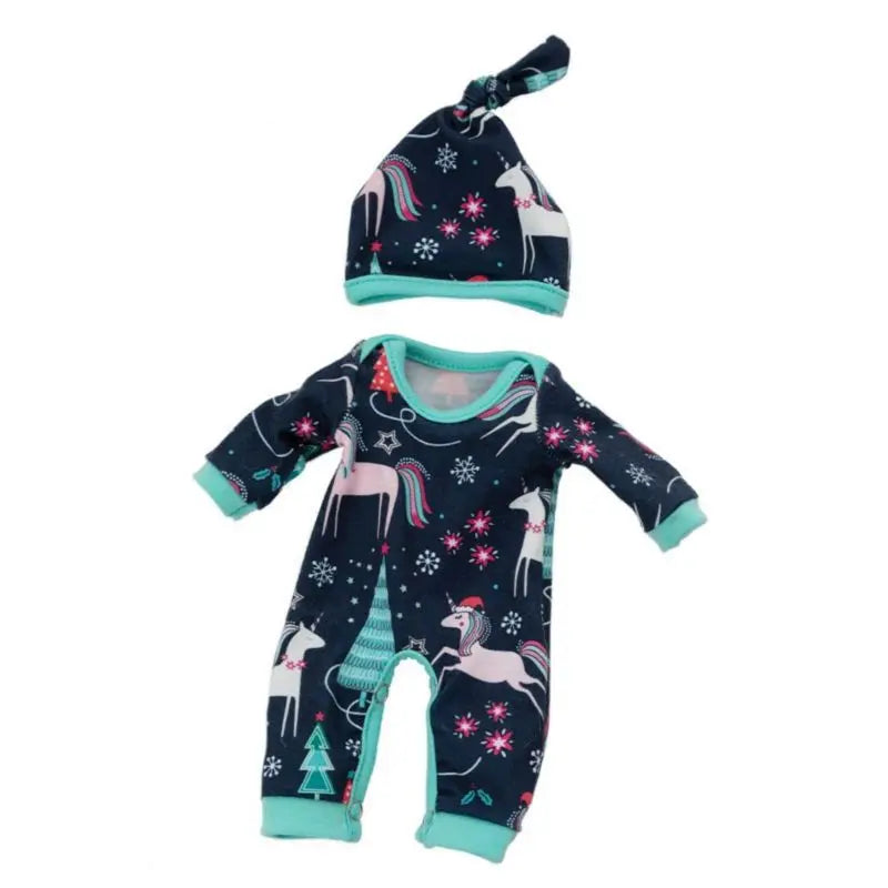 Doll Jumpsuit Cloth Slip-On For 10-12 Inch Dolls Quick Wardrobe Change