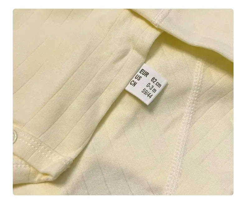 2pcs/lot Newborn Baby Clothes Rompers Cotton Infant Long Sleeves