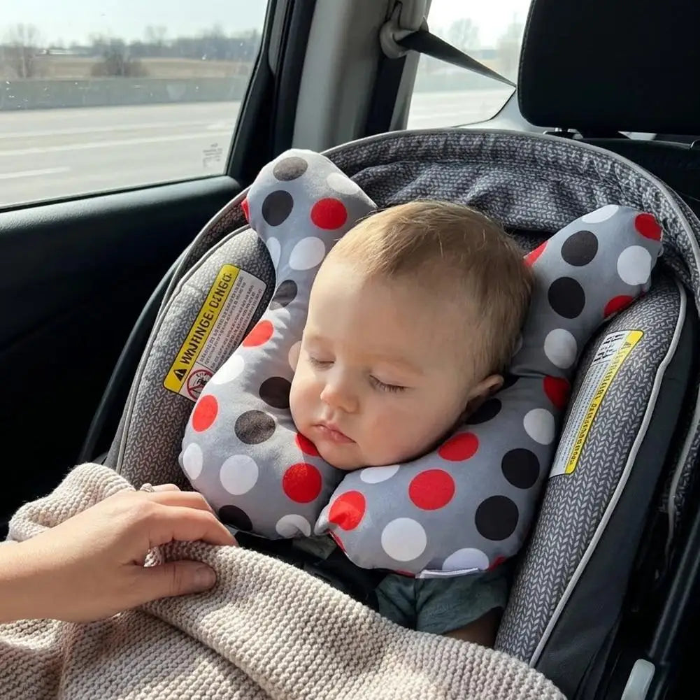Baby Pillow Protective Travel Car Seat Head Neck Support Pillows Children U Shape Headrest Toddler Cushion For Kids