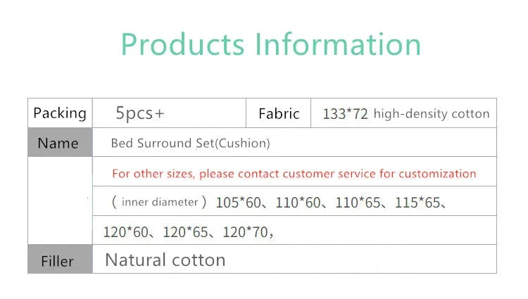 5pcs Nordic Crown Cushion Cot Bumpers Baby Bed Bedding Kit Baby Bedding Cotton Removable Washable Baby Crib Side Protector Set