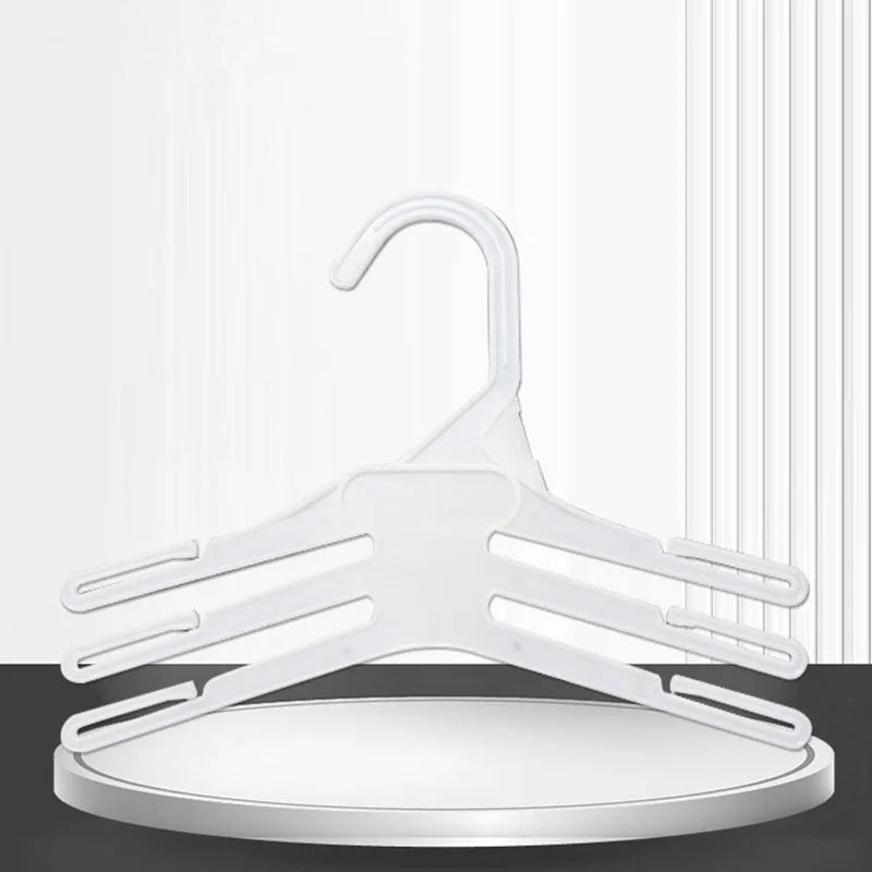 5 Layers 3 Layers Plastic Baby Clothes Hanger Rack Kids Children Garment Suit Clothing Closet Organizer 20Pcs Lot