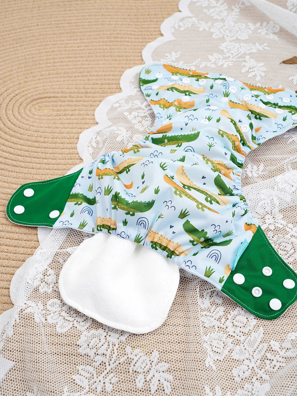Happyflute 4Pcs/Set Eco-Friendly Cloth Diaper Ecological Reusable Baby Diapers