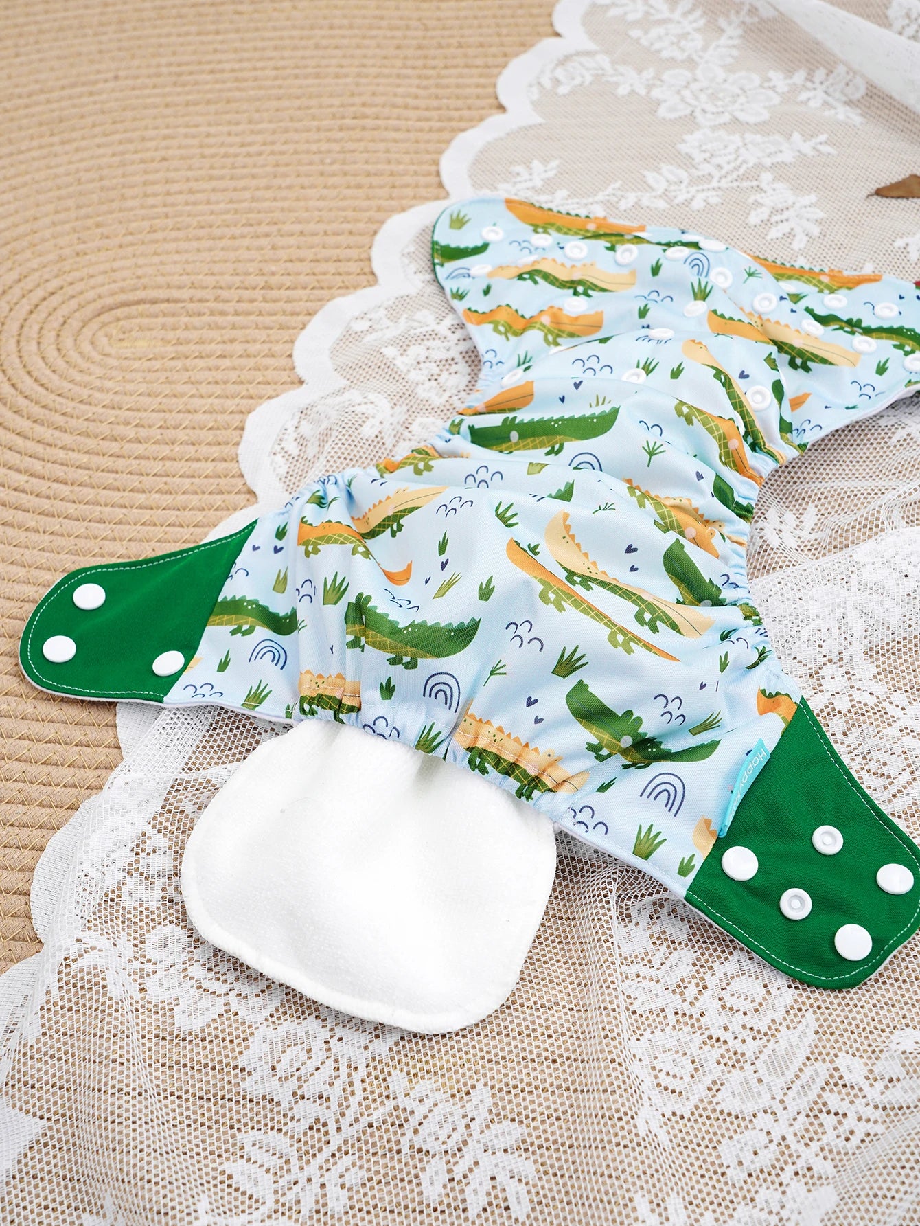 Happyflute 4Pcs/Set Eco-Friendly Cloth Diaper Ecological Reusable Baby Diapers