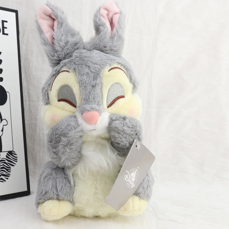 Bambi & Thumper Plush Bunny Duo Plush Yellow and Grey Soft Collectible