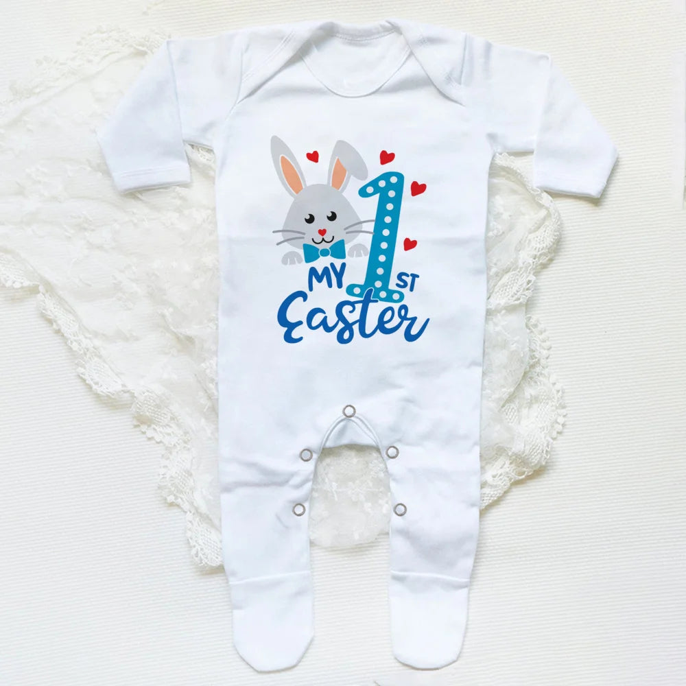 Your Perfect My First Easter Unisex Baby Sleepsuit Romper For Cozy Hospital Homecoming