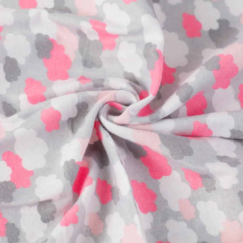New Colors Cotton Baby Blanket Newborn 76x76cm Baby Bedsheet Supersoft Flannel Diapers New Born Blanket Swaddle 4pcs/pack