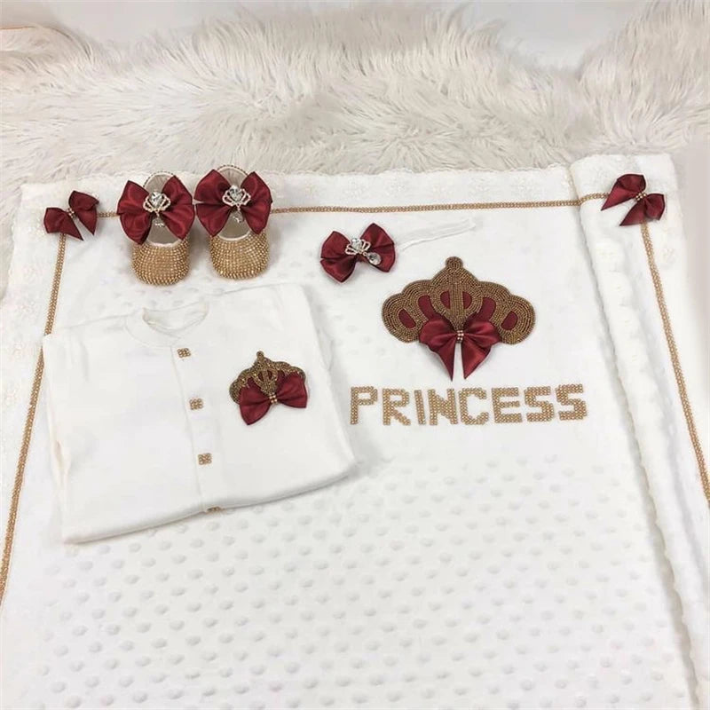 Your Perfect Cotton Outfit Set With Personalization Crown